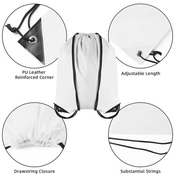 100 drawstring bags