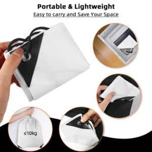 100 drawstring bags