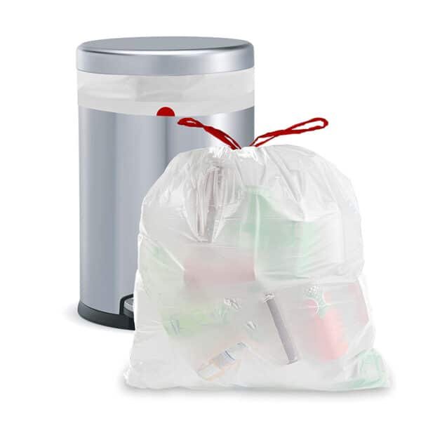13 gallon drawstring trash bags