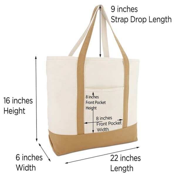 best canvas tote bags for work