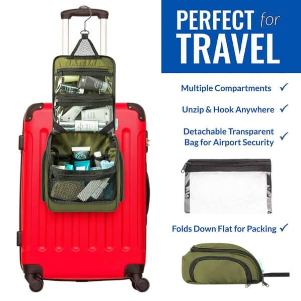 best makeup toiletry bag for travel
