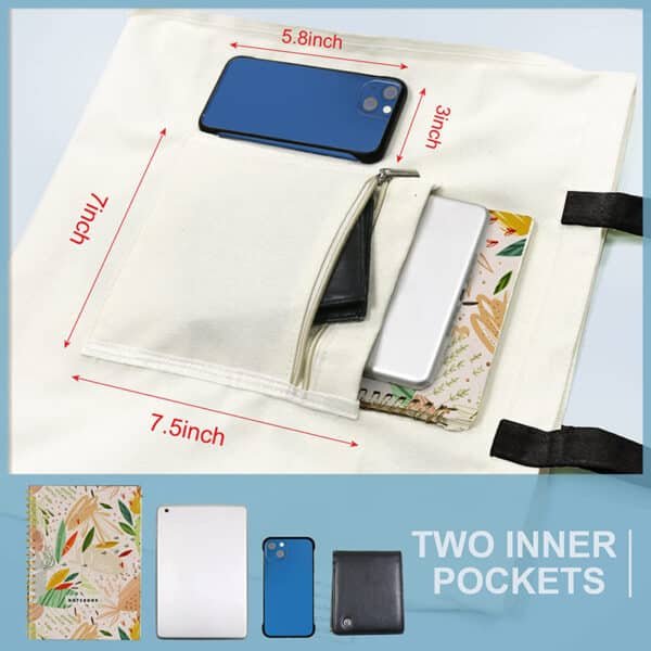 best tote bag with zipper