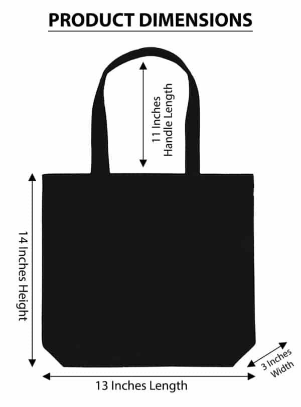 black cotton tote bags wholesale