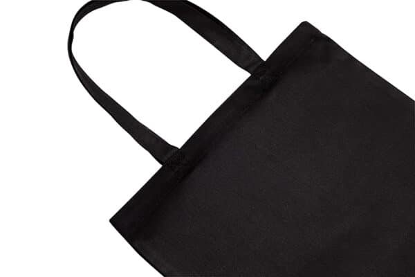 black cotton tote bags wholesale