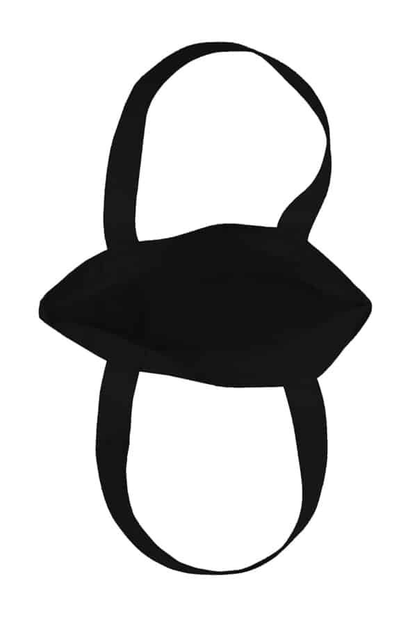 black cotton tote bags wholesale