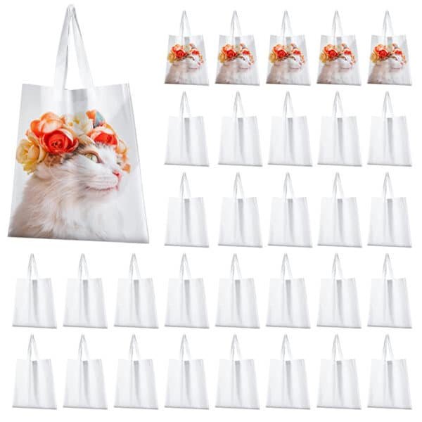 blank polyester tote bags