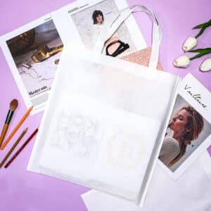 blank polyester tote bags