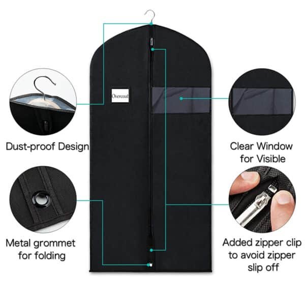 canvas garment bag