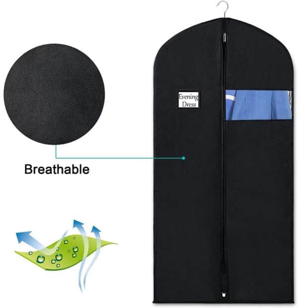 bulk garment bags with pockets