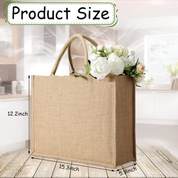 burlap tote bags bulk