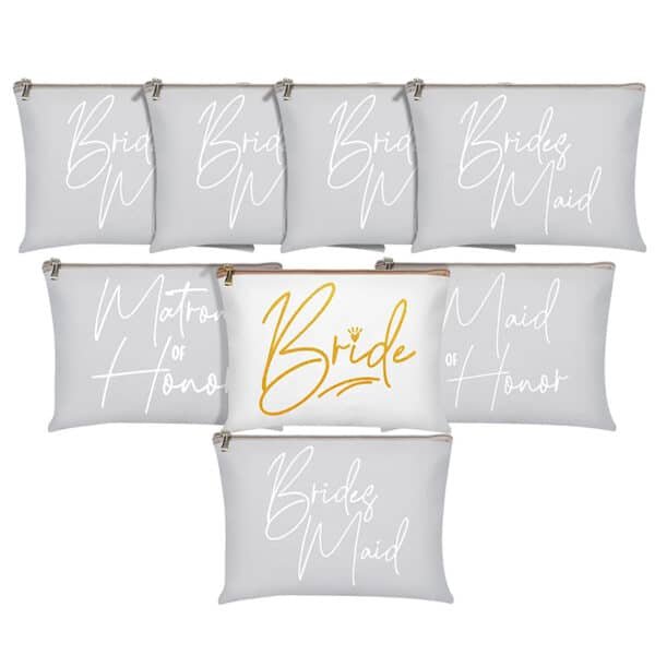 canvas zipper makeup bags wholesale