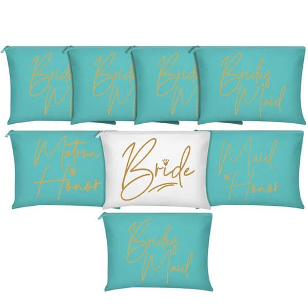 canvas zipper makeup bags wholesale
