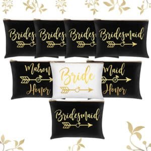 canvas zipper makeup bags wholesale
