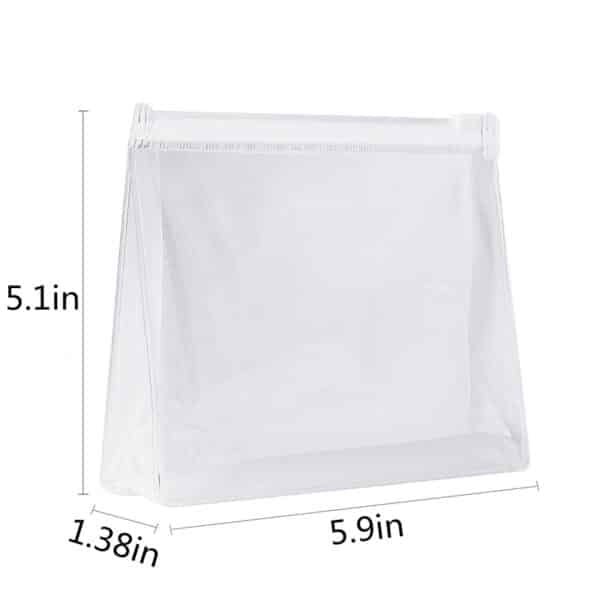 clear cosmetic bags in bulk