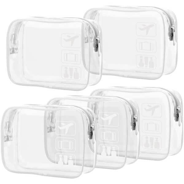clear cosmetic bags in bulk