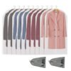 clear garment bags bulk