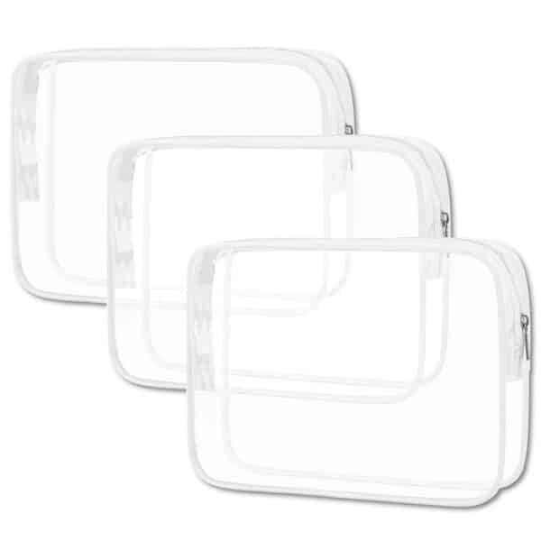 clear makeup bags