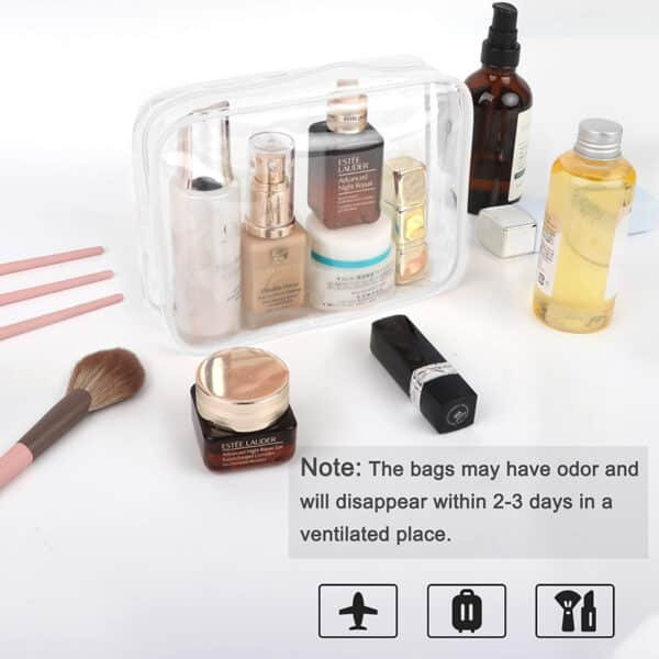 clear makeup bags