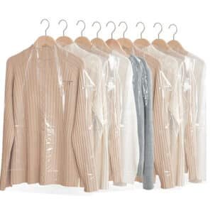 clear plastic garment bags for dry cleaners
