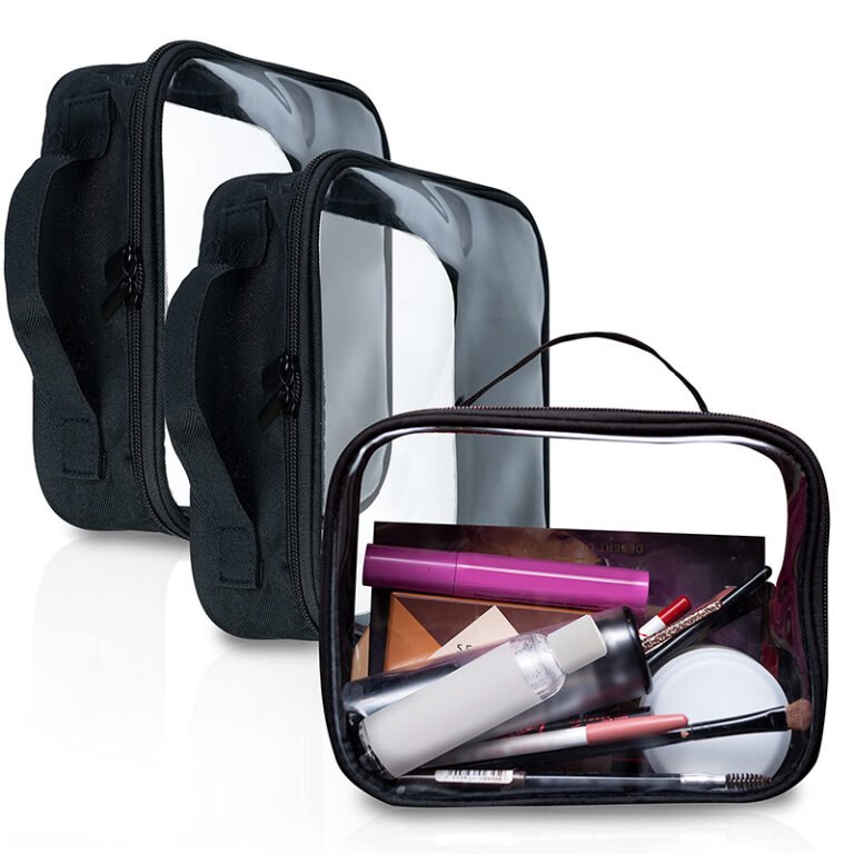Clear Plastic Travel Toiletry Bags