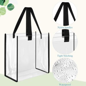 clear tote bag 12x6x12