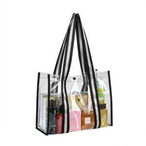 clear tote bag 12x6x12