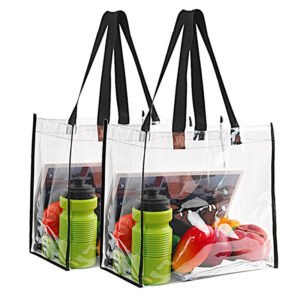 clear vinyl tote bag