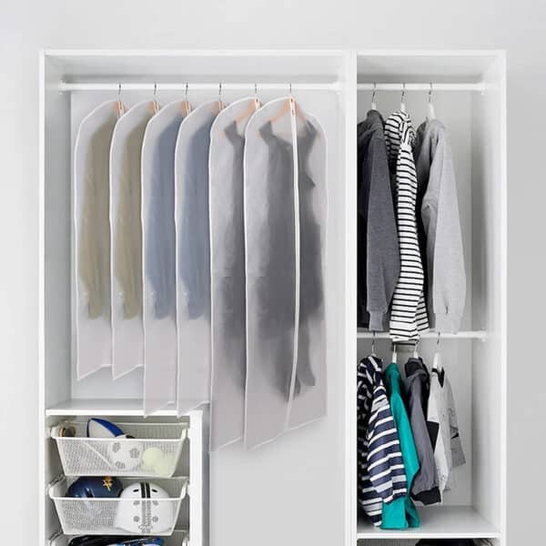 clear zippered garment bags wholesale