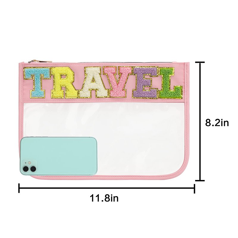 bolsa cosmética con cremallera