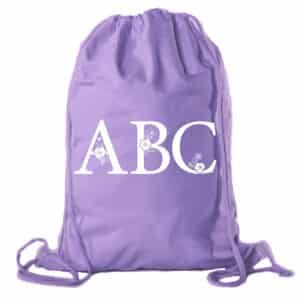 cotton drawstring bags printed