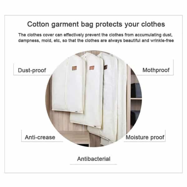 cotton garment bags