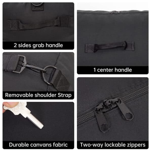 custom canvas duffle bags