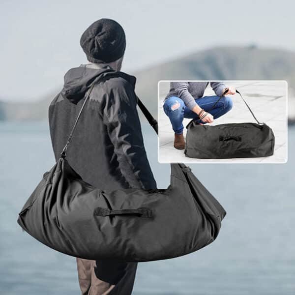custom canvas duffle bags