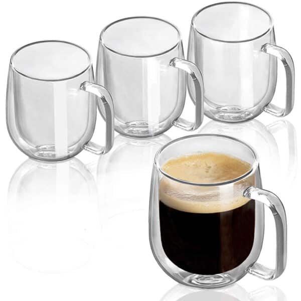 custom glass coffee mugs