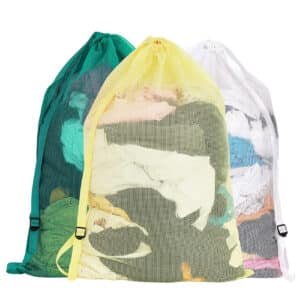 drawstring net laundry bag