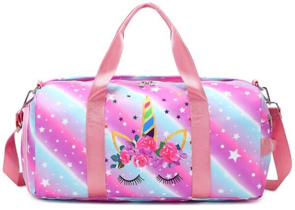 duffle bag with logo