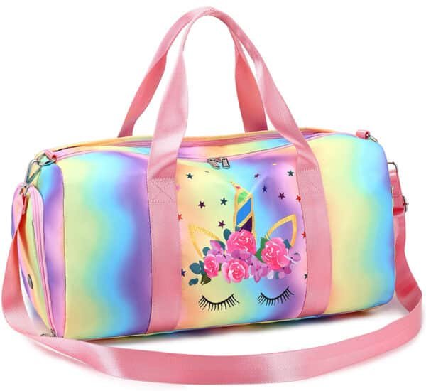 duffle bag with logo
