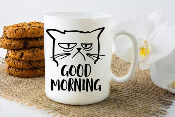 funny cat coffee mugs