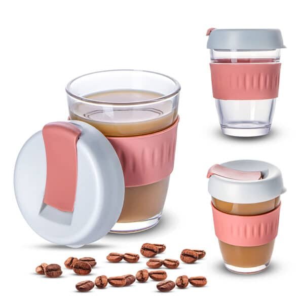 glass coffee travel mugs