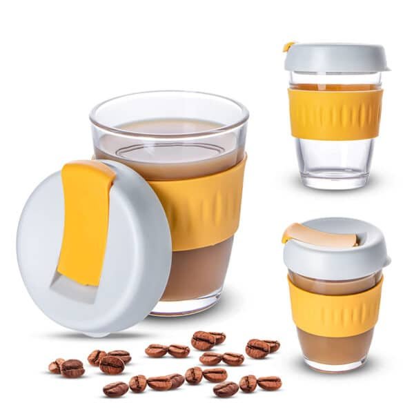glass coffee travel mugs