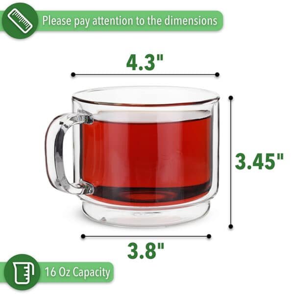 insulated coffee mugs glass