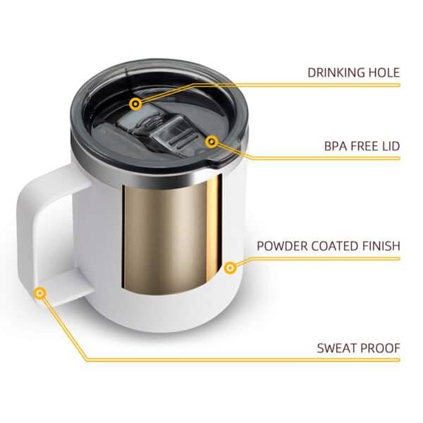 insulated coffee mugs with handles