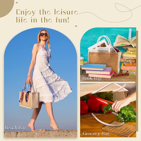 jute bag with logo