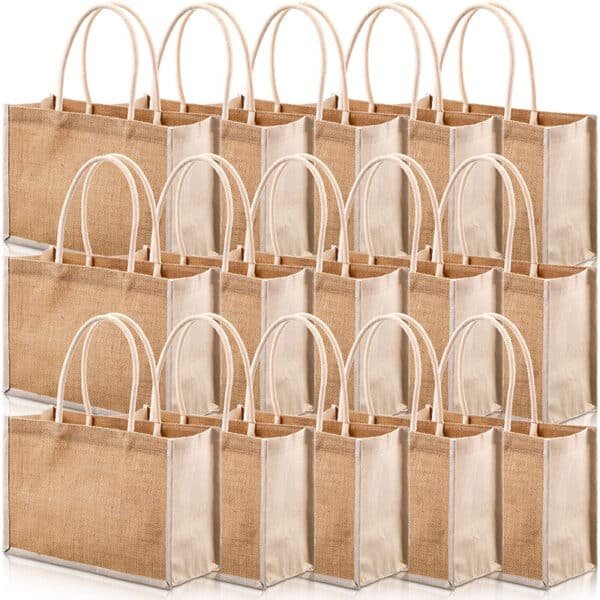 jute bag with logo