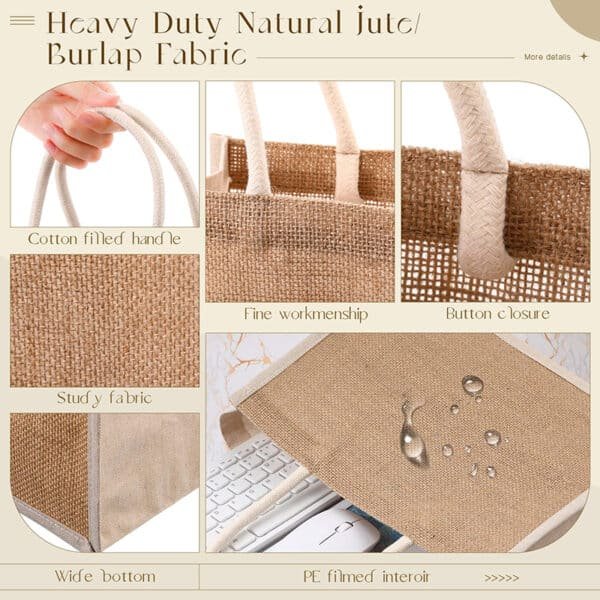 jute bag with logo