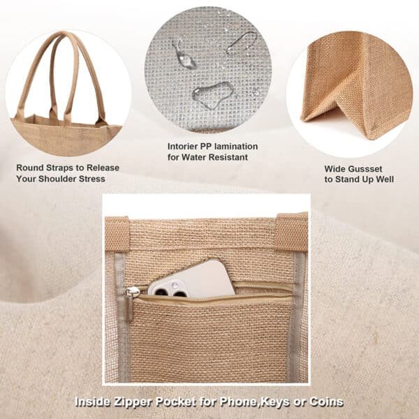 jute tote bags wholesale