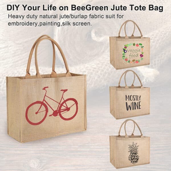 jute tote bags wholesale