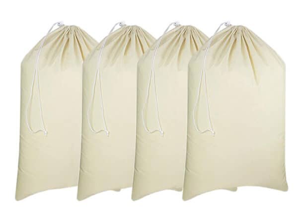 large canvas drawstring bags
