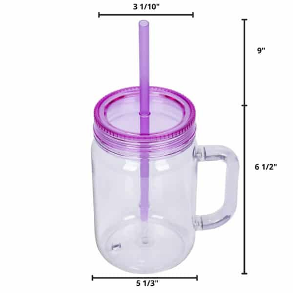 large insulated plastic mugs with handles