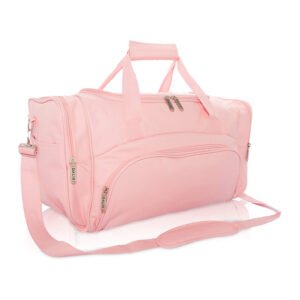 bolsa de deporte rosa grande